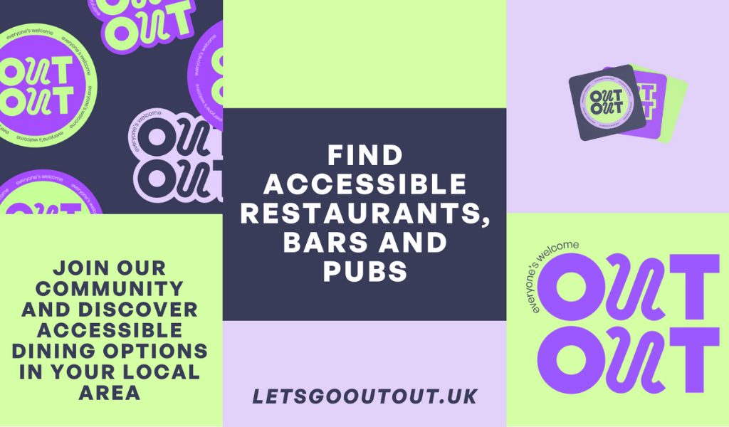Accessible Restaurant in London? You need to go OutOut.