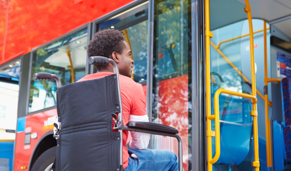 Cheaper Accessible Travel - taking public transport.